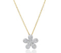 Phillips House "Affair" 14kt Yellow Gold Forget-Me-Not Large Necklace