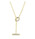 Penny Preville 18" "Links Diamond Toggle Necklace