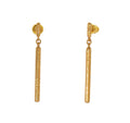 Gurhan "Vertigo" 24kt Yellow Single Drop Earrings