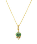 Gurhan "Prism" Tourmaline & Diamond Teardrop Pendant Necklace