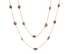 Gurhan One-of-a-kind Garnet Station Necklace