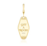 Harwell Godfrey "Get a Room" Mini Keychain Charm 18kt Yellow Gold