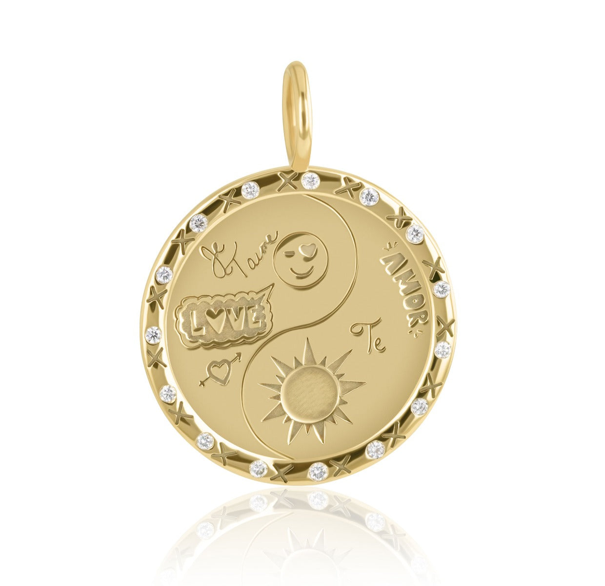 Phillips House 21 mm Yin Yang Love Languages Pendant