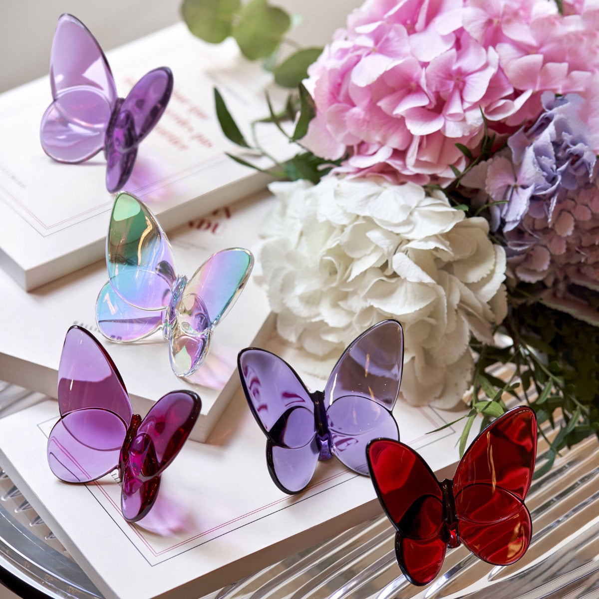 Papillon Lucky Purple Butterfly