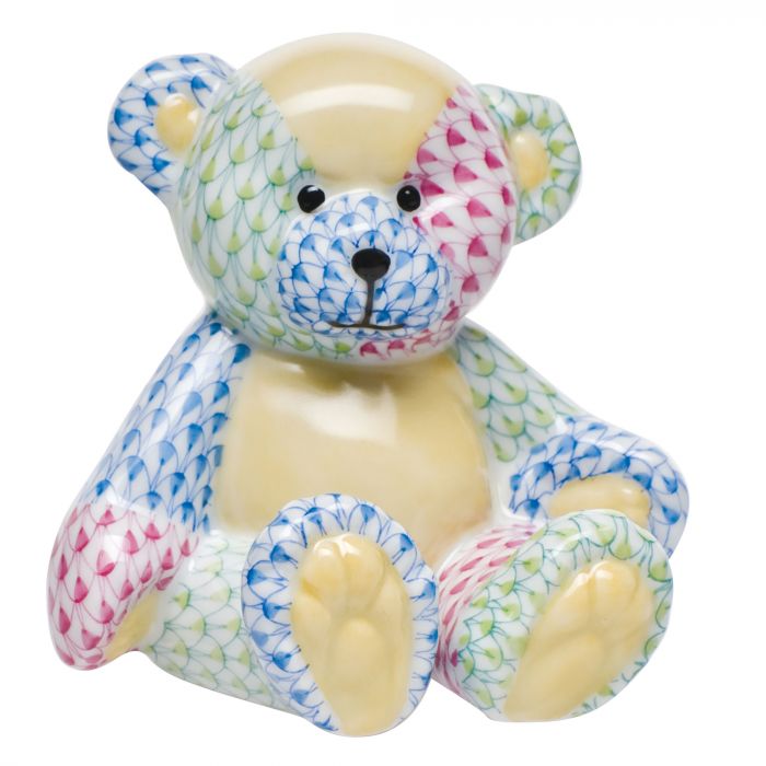Herend Small Teddy Bear - Multicolor