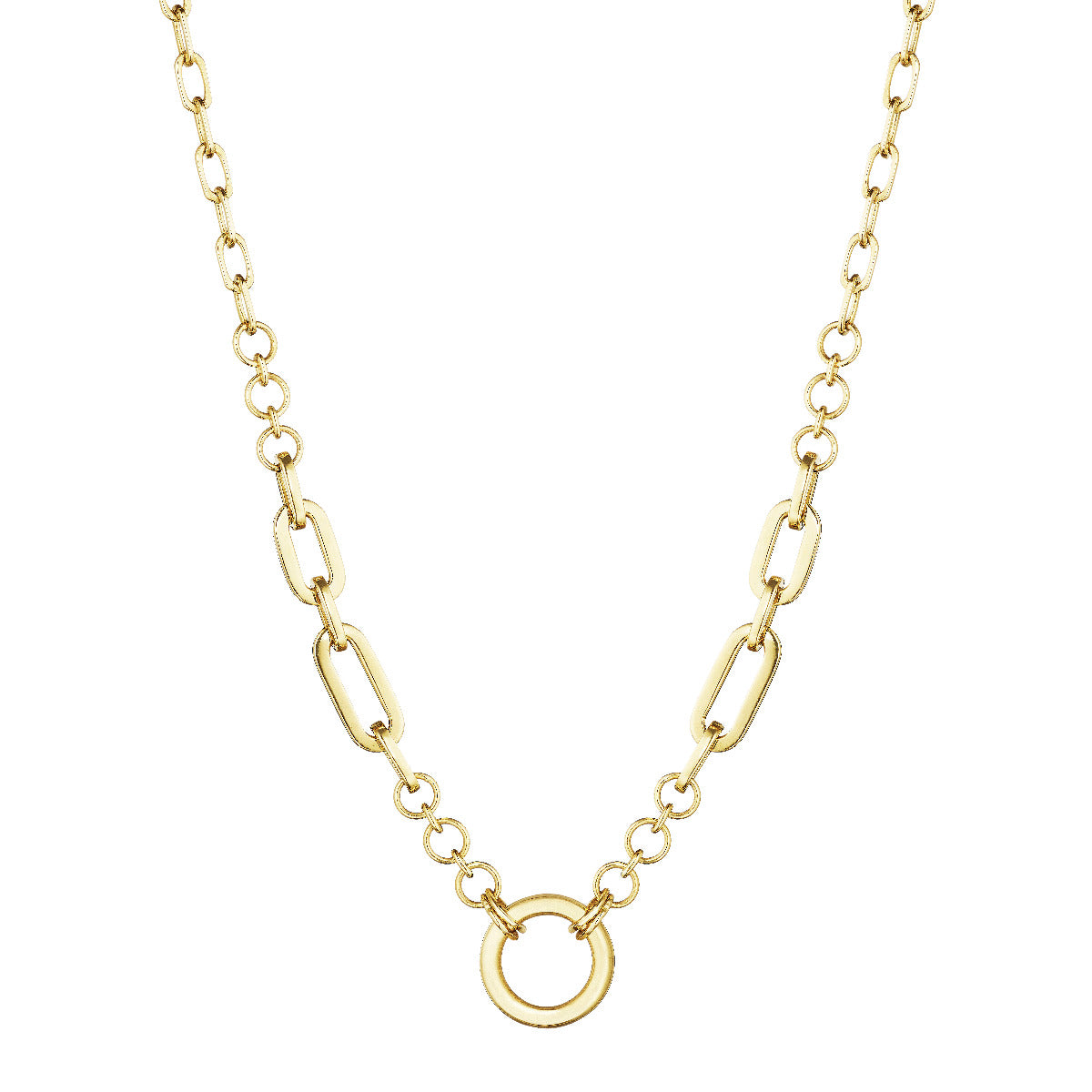 Penny Preville High Polish O Ring Necklace
