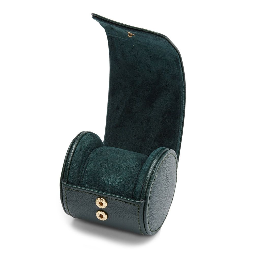 British Green Racing Single Watch Roll