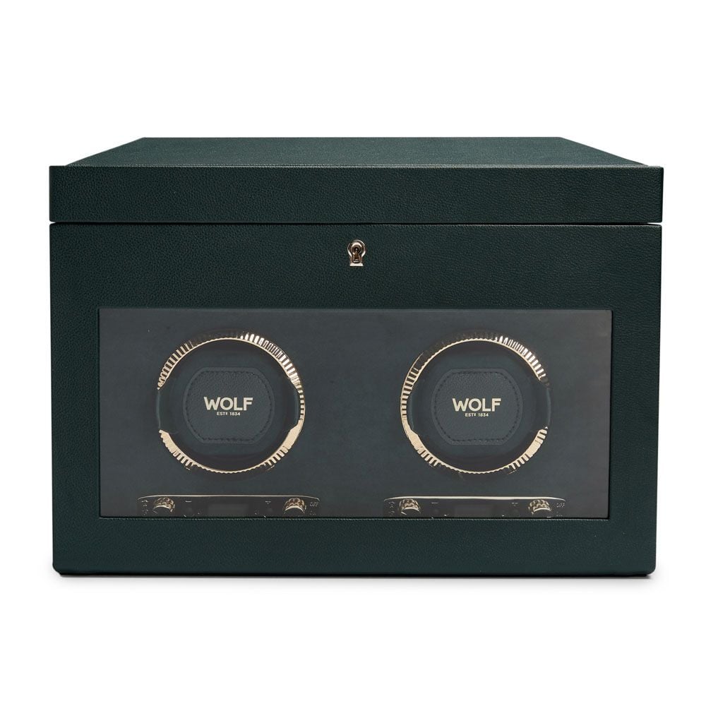 Wolf 1834 British Racing Double Watch Winder