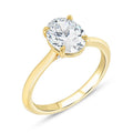 Louis Anthony Jewelers "Timeless" Diamond Engagement Ring in 18K Yellow Gold (6.5)