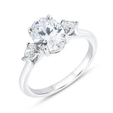 Louis Anthony Jewelers "Timeless" Diamond Engagement Ring in 18K White Gold