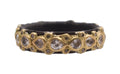 Armenta Pear-Shaped Sapphire Lacey Stack Band Ring