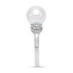 Pearl and Diamond Ring