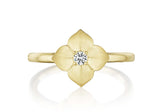 Penny Preville 18kt Yellow Gold High Polish Flower Ring
