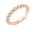 Louis Anthony Jewelers Diamond Wedding Band in 14K Rose Gold