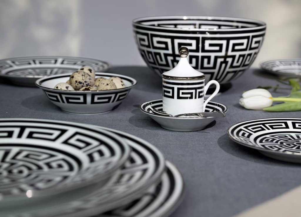 "Labirinto" Nero Gio Ponti Bowl