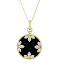 Roberto Coin Venetian Medallions Medium Pendant Necklace in 18kt Yellow Gold