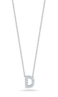 Roberto Coin "Tiny Treasures" Love Letter D in Diamonds