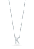 Roberto Coin "Tiny Treasures" Love Letter K in Diamonds