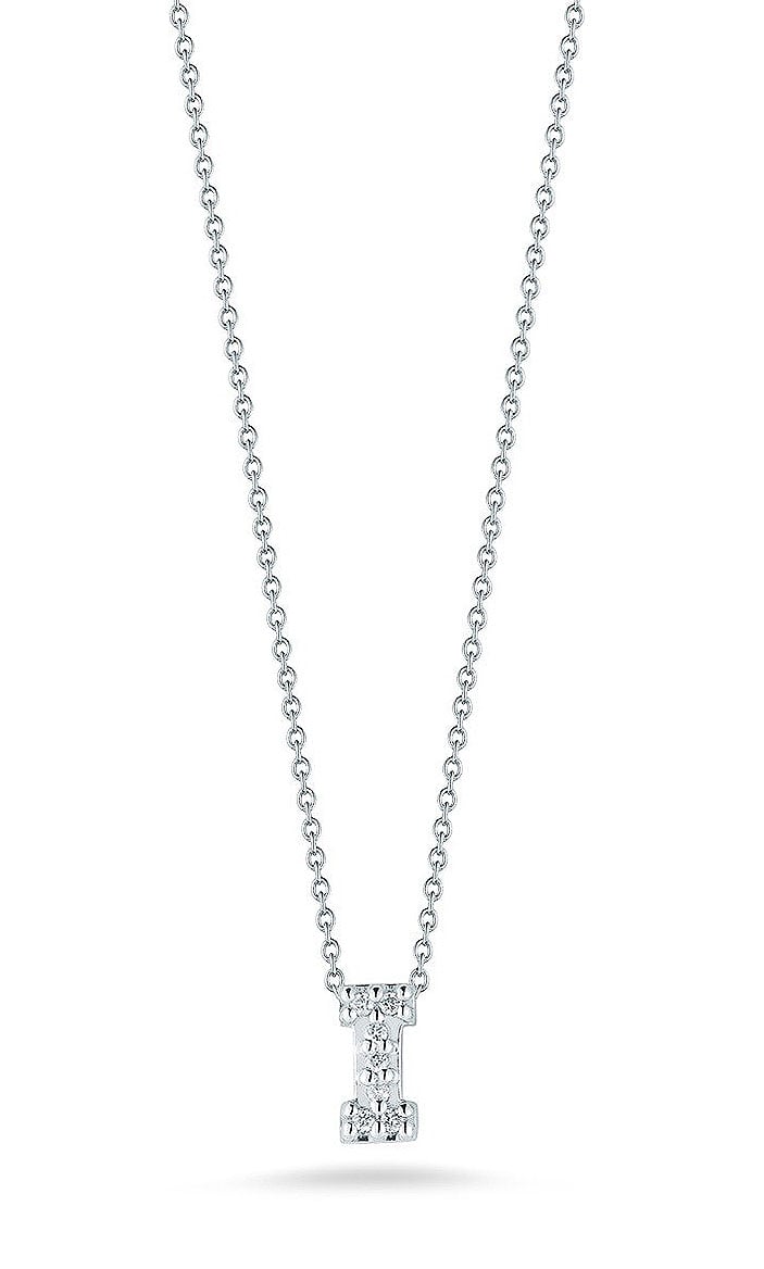Roberto Coin "Tiny Treasures" Love Letter I in Diamonds