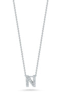Roberto Coin "Tiny Treasures" Love Letter N in Diamonds