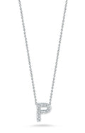 Roberto Coin "Tiny Treasures" Love Letter P in Diamonds