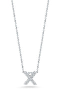 Roberto Coin "Tiny Treasures" Love Letter X in Diamonds