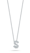 Roberto Coin "Tiny Treasures" Love Letter S in Diamonds