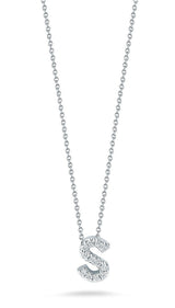 Roberto Coin "Tiny Treasures" Love Letter S in Diamonds