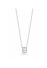 "Tiny Treasures" Love Letter B in Diamonds