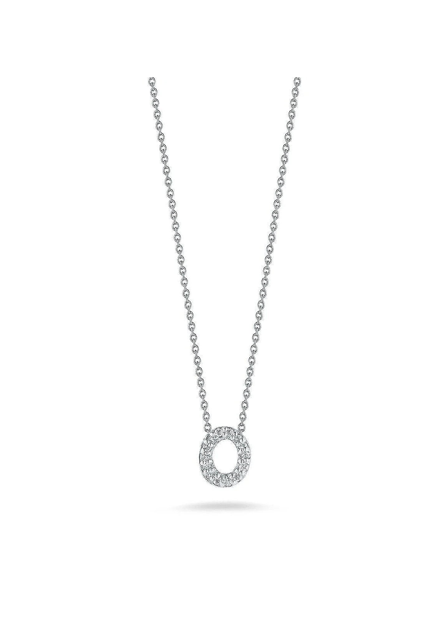 "Tiny Treasures" Love Letter O in Diamonds