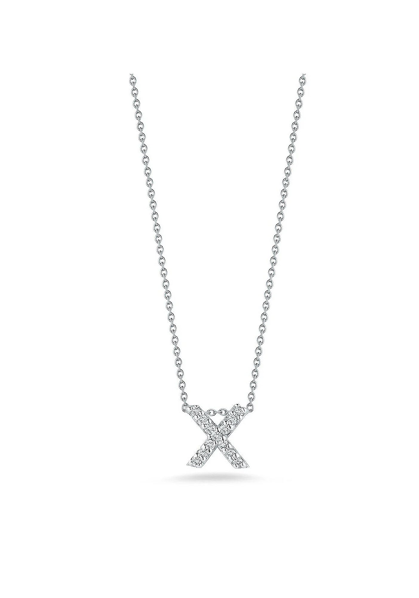 "Tiny Treasures" Love Letter X in Diamonds
