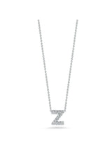 "Tiny Treasures" Love Letter Z in Diamonds