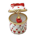 Be My Valentine Heart Jewel Porcelain Box