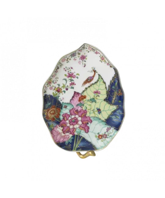 Mottahedeh Tobacco Leaf Candy Leaf Dish