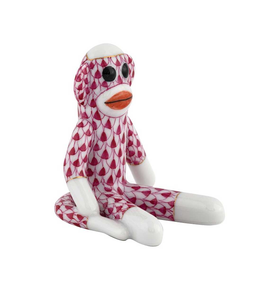 Sock Monkey - Raspberry