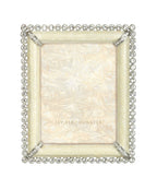 Jay Strongwater Emilia Stone Edge 3" x 4" Frame - Crystal Pearl