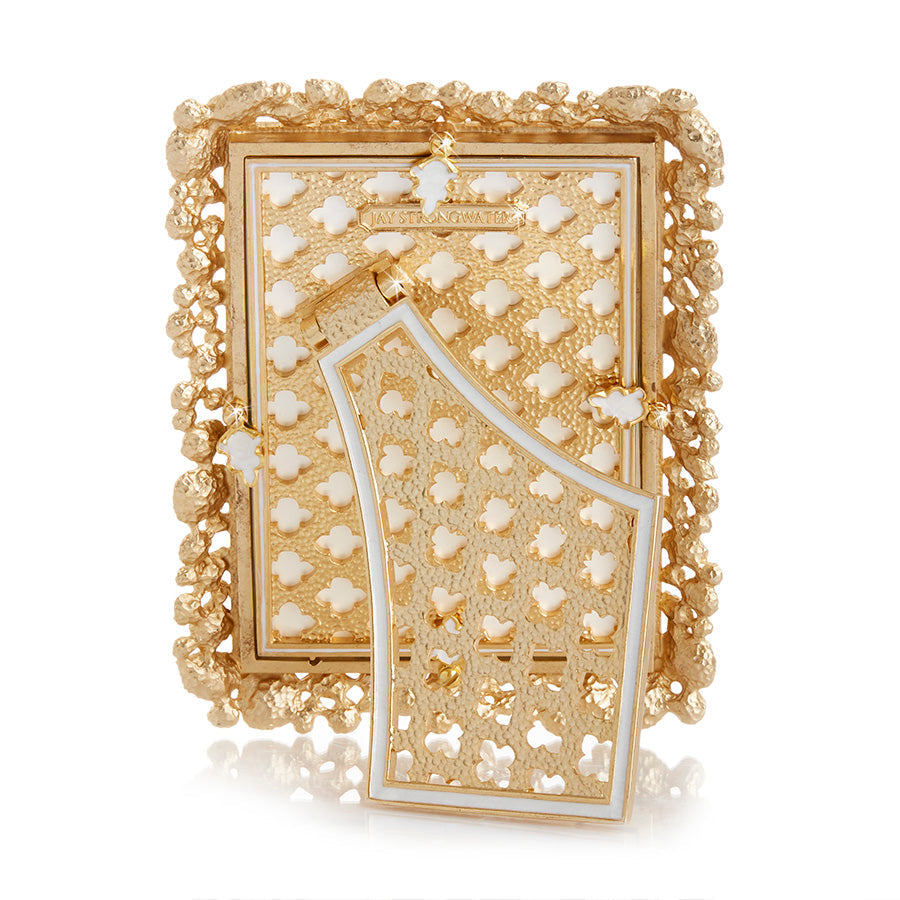 Emery Bejeweled 4" x 6" Frame - Baby Blue