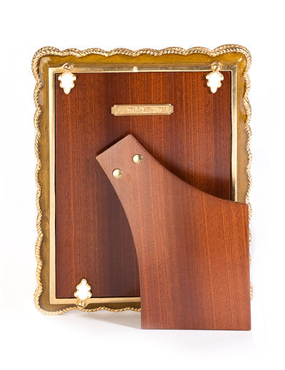 Mika Braided 5" x 7" Frame - Golden