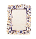 Jay Strongwater Leartes 4" x 6" Frame - Delft Garden