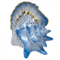 Herend Conch Shell - Blue