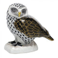 Herend Burrowing Owl - Black