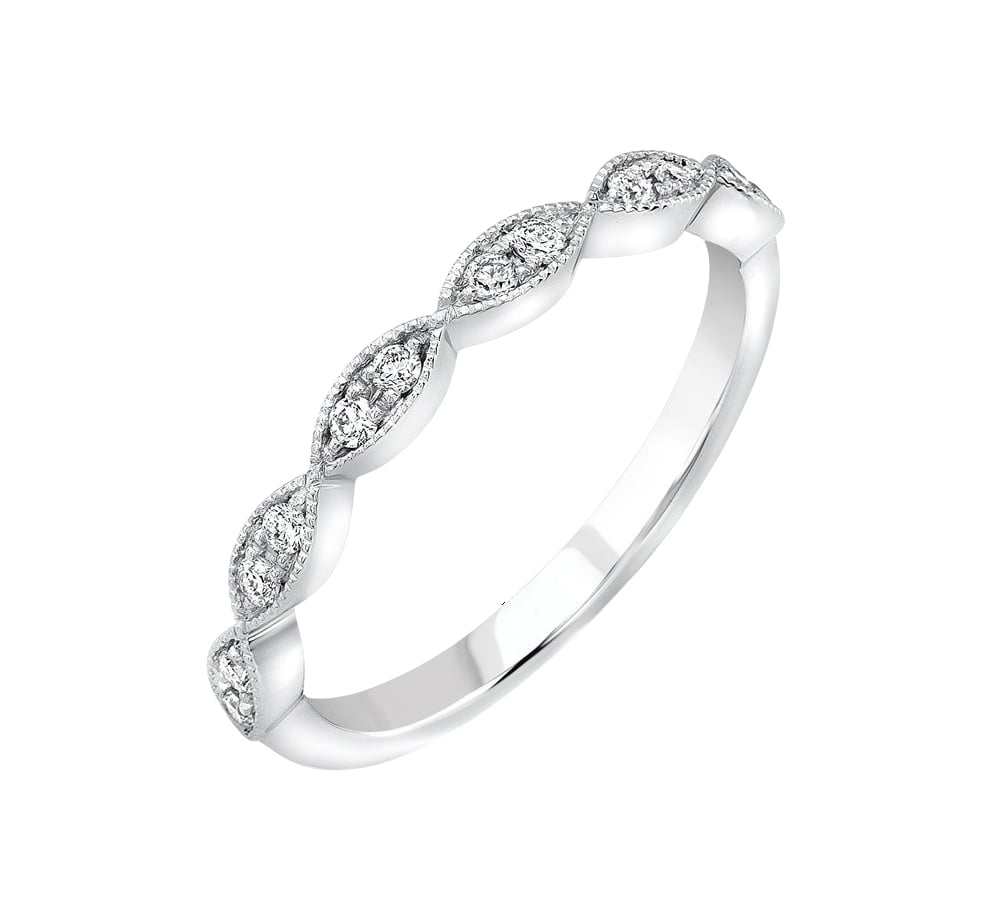 Louis Anthony Jewelry "Best of the Best" Diamond Wedding Band in 14K White  Gold