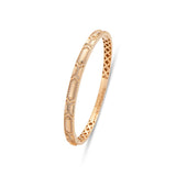 Terzihan Diamond Shield Slim Bracelet in 18kt Rose Gold