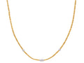 Gurhan "Vertigo" Gold Single Strand Short Diamond Necklace