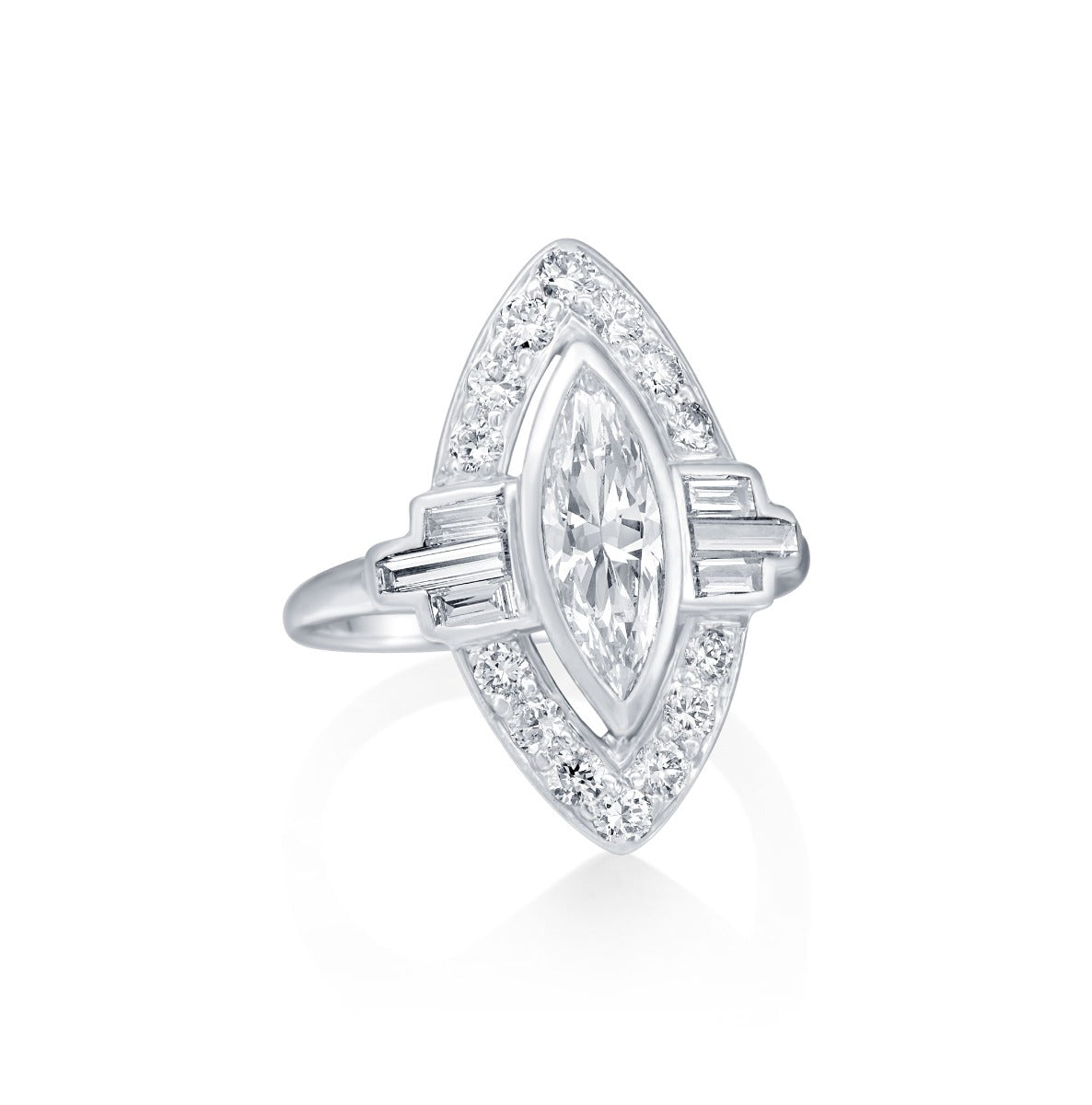 Louis Anthony Jewelers Platinum Diamond Ring