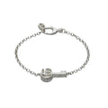 Gucci "GG Marmont" Silver Key Station Bracelet