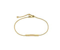 Gucci "Link to Love" 18kt Yellow Gold Bar Women's Bracelet