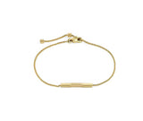 Gucci "Link to Love" 18kt Yellow Gold Bar Women's Bracelet