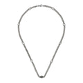 Gucci "Interlocking G" Sterling Silver Pendant Necklace