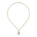 Gucci "Horsebit"  18kt Yellow Gold Chain Necklace